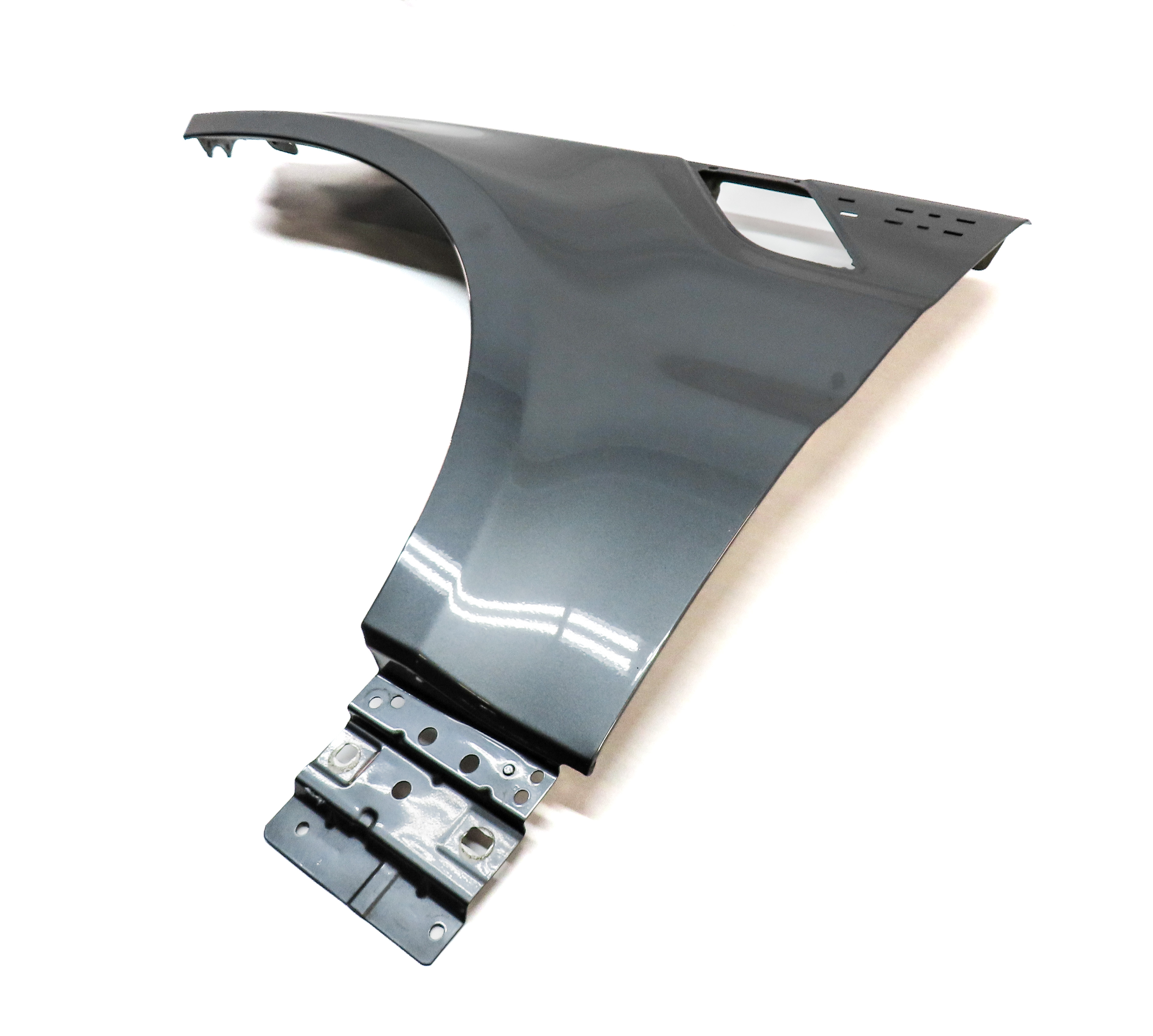 14-17 RANGE ROVER SPORT (L494) FRONT LEFT DRIVER FENDER w/out GRILLE VENT (Grey) — exact item pictured